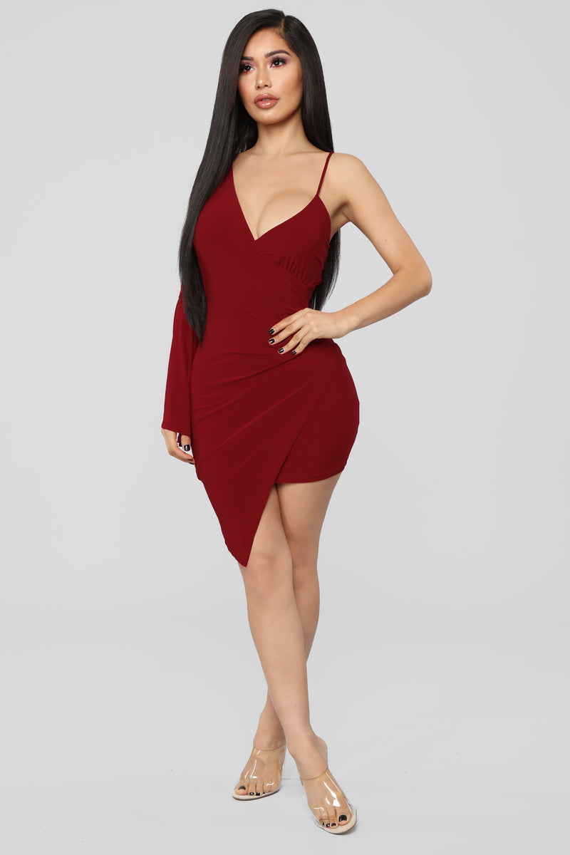 Let's Go Party Mini Dress - Red ...
